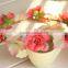 High Quality Bohemian Style Floral Flower Rose Party Wedding Hair Head Wreaths