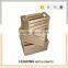 Multifunctional wooden storage basket in the kitchen for vegetable storage
