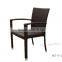 Popular outdoor furniture rattan dining table with chair garden coffee table set