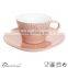 Hot sale Ceramic Stoneware indoor decoration cup and saucer flower pot