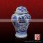 Antique style excellent quality blue and white porcelain ginger jars for home storage