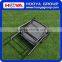 4pcs iron outdoor leisure folding chair,black+silver,68CM*59CM*95cm
