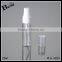 20ml clear PET cosmetic plastic spray bottle wholesale small plastic spray bottle with clear over cap