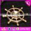 No Noise 8 angle 360 round metal finger gyro hand spinner toy W01A288