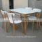 2016 Qingdao wholesale solid wood chair dining table