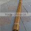Black Tapered Bullet Arrow Points Crimped On Bamboo Shafts For Bow