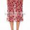 Wholesale Customized Soft Women Clothing OEM Chiffon Wrap Skirt(DQM031S)