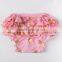 wholesale baby ruffle shorts children's clothing Gold polka dot Baby Bloomer