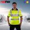 jersey t-shirt with collar colored reflective safety t-shirt for running top quality safety t-shirt