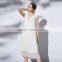Maxnegio fashion plus size white long maxi casual dress