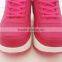 PU outsole different style pink color hot selling shoes women lady