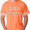 China manufacture 160gsm 100% Ring Spun Cotton Custom T shirt Printing