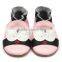 Cute custom pictures newborn leather baby shoes soft
