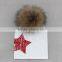 Myfur Fashion Beauty Baby Hat with Star Cotton Infant Kids Hair Hat Headband