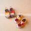 floral girl summer jelly sandals, flower girl melissa sandals