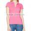Women's Short Sleeve Pima Cotton Three-button Placket Guangzhou Polo Shirt Wholesale
