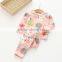 Autumn New Style Animal and Flower Printing Cotton Soft Girl Pajamas