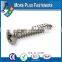 Made in Taiwan Phillips Recess Oval Countersunk Head Tapping Screw