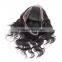 360 Lace Frontal Closure with Baby Hair Body Wave Virgin Brazilian Hair Around Lace Closure