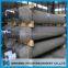 Centrifugal cast roller with shaft for conveyor