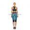 Female beachwear shinny Fish Scale yoga fitness pants