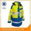 high visibility winter reflective jacket , waterproof jacket