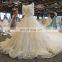 LS00265 plus size wedding dresses size 34 half sleeve lace up long train pakistani bridal wedding dresses