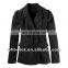 Custom made label European style wool fabric stylish winter coat for women