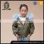 Durable Most Popular Cotton Padded For Girls Child Jacket Demountable Raccoon Fur Collar