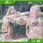 KAWAH Theme Park Fiberglass Statue Trex Head Entrance