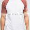 China wholesale 100% cotton raglan sleeve multicolor t-shirts oem