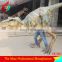 Walking adult realistic dinosaur costume for jurassic park