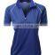 Wholesale brand short sleeve polo t shirt with zipper