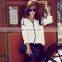 White oversized top for girls