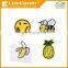 Customized Emoji Embroidery Patch for iron on patch/sticker patch