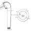 Hole meshes copper aroma sense water meter for shower head