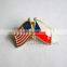 Custom wholesale superior quality national flag pin badge