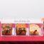 acrylic dessert box, retail food display acrylic dessert box
