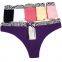 Yun Meng Ni Sexy Underwear G-string Zebra Printing Sexy Panties Cotton Thongs For Women