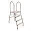 Double Side Cheap Wide Swimming Pool 304 Stainless Step Ladder For Pool