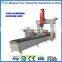 5 Axis 5D CNC Router Machining Center for cutting,milling drilling holes,grooves on fiberglass,solid wood,plastic and aluminium