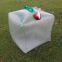Outdoor camping 20L folding bucket transparent plastic folding water bag large capacity PVC kettle drinking bag