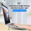 aluminum invisible laptop stand foldable