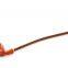 410mm Length Wooden Resin Long Tobacco Pipe With Small Flower-shape Head for Smoking