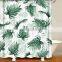 i@home mildew resistant tropical leaves water repellent custom shower curtain printing