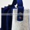 Handmade Modern Designed Felt Messenger Bag with cotton lining