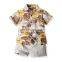 Children's clothing beach multicolor floral shirt boy shorts two-piece baby Hawaiian style