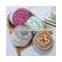 china roll crochet melange soft merino wool acrylic  gradient cotton cheap colorful ball bobbel cake yarn