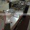 XH-420M manual feeding paper bag bottom folder machine tubo bolsa de papel de fondo cuadrado