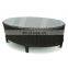 rectangle tempered glass with beveled edge tempered glass top coffee table